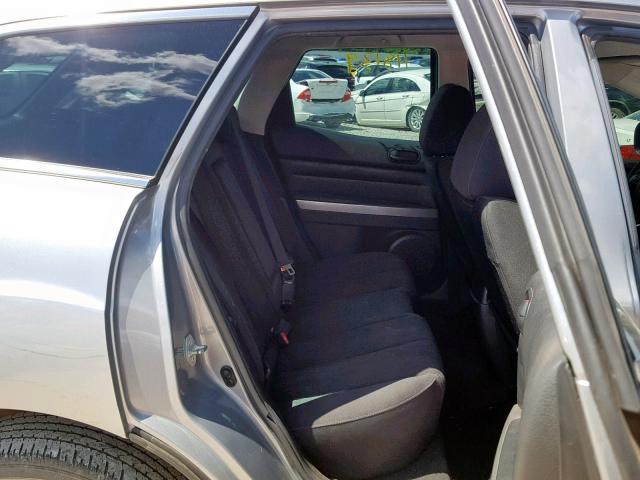 JM3ER2W55A0338545 - 2010 MAZDA CX-7 SILVER photo 6