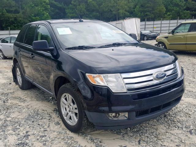 2FMDK48C38BA76626 - 2008 FORD EDGE SEL BLACK photo 1