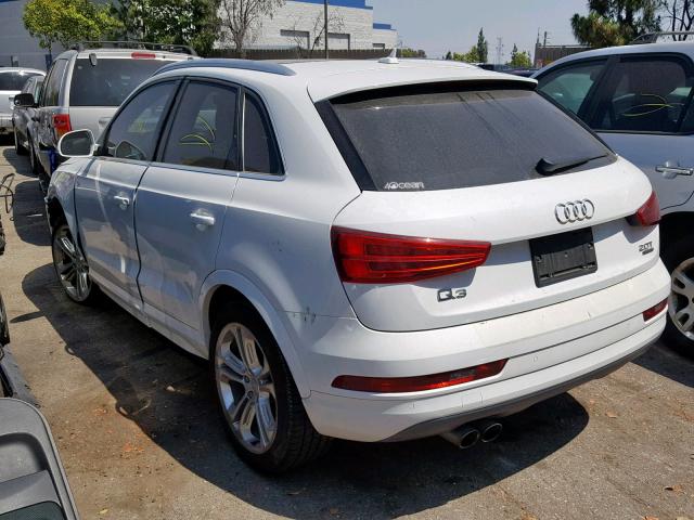 WA1JCCFS7HR005963 - 2017 AUDI Q3 PREMIUM WHITE photo 3