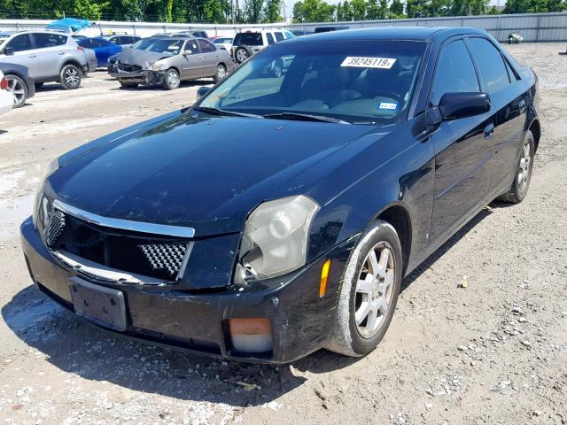 1G6DP577670128379 - 2007 CADILLAC CTS HI FEA BLACK photo 2