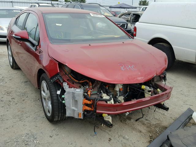 1G1RG6E49EU140123 - 2014 CHEVROLET VOLT RED photo 1