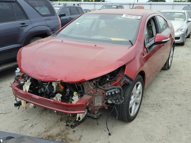 1G1RG6E49EU140123 - 2014 CHEVROLET VOLT RED photo 2