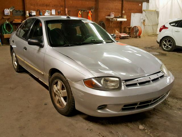 1G1JF54F147232028 - 2004 CHEVROLET CAVALIER L SILVER photo 1