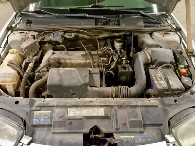 1G1JF54F147232028 - 2004 CHEVROLET CAVALIER L SILVER photo 7