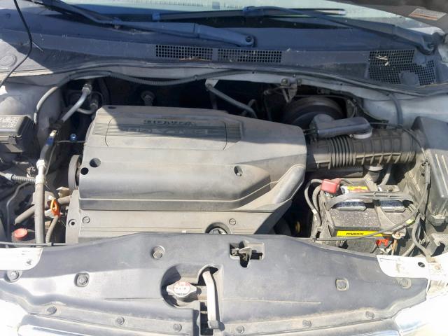 2HKRL18692H570453 - 2002 HONDA ODYSSEY EX SILVER photo 7