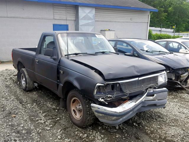 1FTCR10A9RPB03522 - 1994 FORD RANGER BLACK photo 1