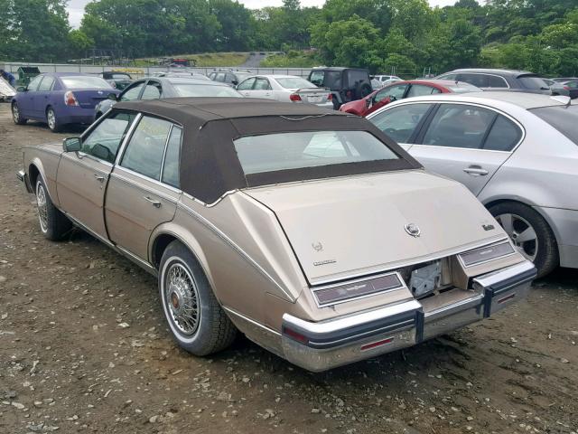 1G6KS6986FE817163 - 1985 CADILLAC SEVILLE TAN photo 3