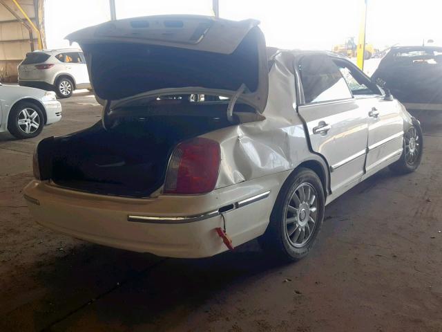 KMHFU45E54A361360 - 2004 HYUNDAI XG 350 WHITE photo 4