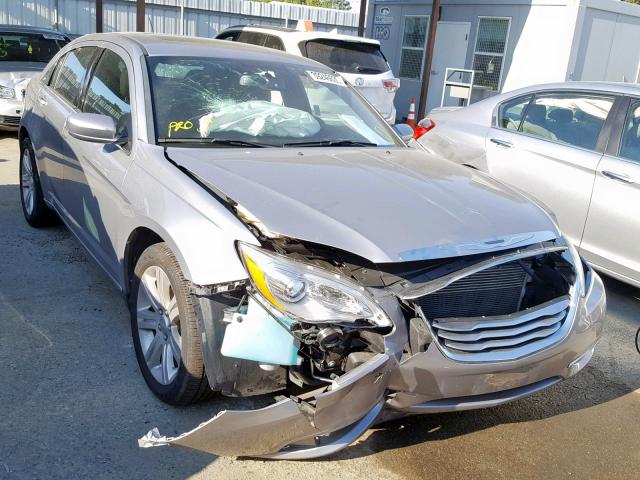 1C3CCBBB7DN584702 - 2013 CHRYSLER 200 TOURIN GRAY photo 1