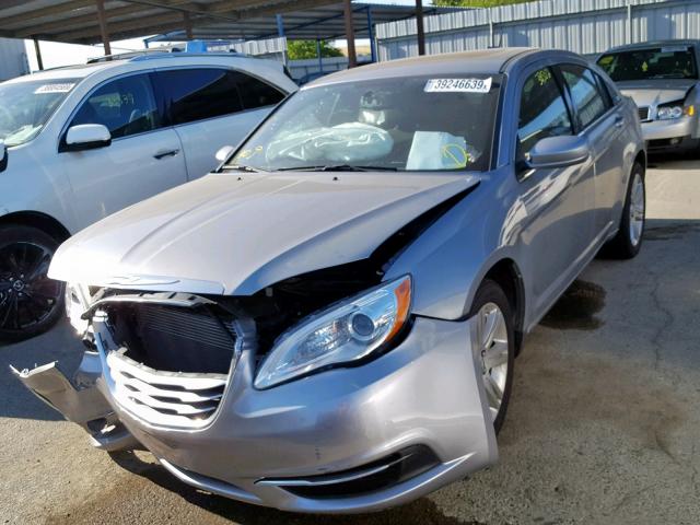 1C3CCBBB7DN584702 - 2013 CHRYSLER 200 TOURIN GRAY photo 2