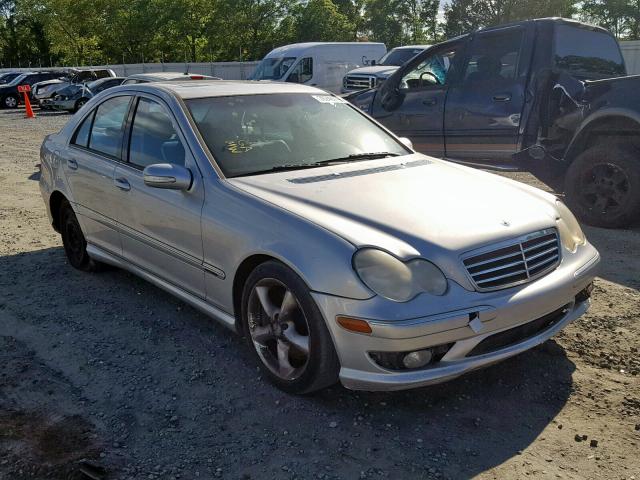 WDBRF52H26A906089 - 2006 MERCEDES-BENZ C 230 SILVER photo 1