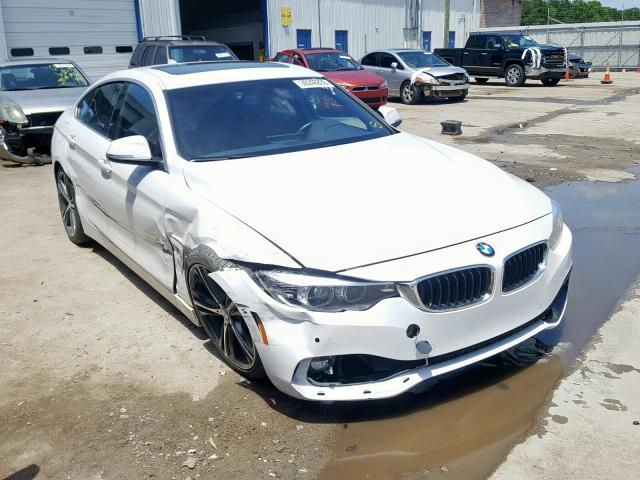 WBA4J1C55JBG80379 - 2018 BMW 430I GRAN WHITE photo 1