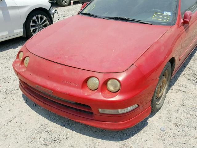 JH4DC2384RS002548 - 1994 ACURA INTEGRA GS RED photo 9