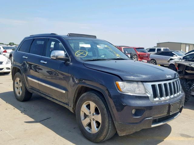 1C4RJEBG6DC642464 - 2013 JEEP GRAND CHER BLACK photo 1