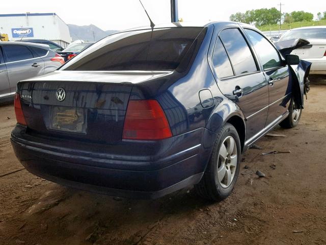 3VWSK69M83M131008 - 2003 VOLKSWAGEN JETTA GLS BLUE photo 4