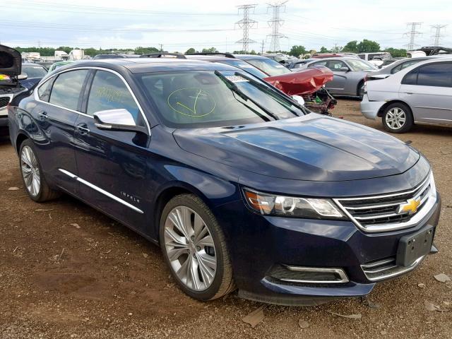 2G1165S30F9168574 - 2015 CHEVROLET IMPALA LTZ BLACK photo 1