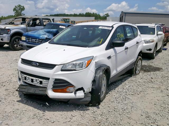 1FMCU0F79FUC42756 - 2015 FORD ESCAPE S WHITE photo 2