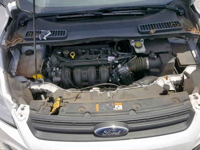 1FMCU0F79FUC42756 - 2015 FORD ESCAPE S WHITE photo 7