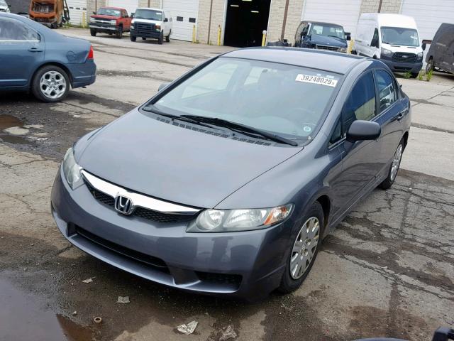 19XFA1F35BE024609 - 2011 HONDA CIVIC VP GRAY photo 2