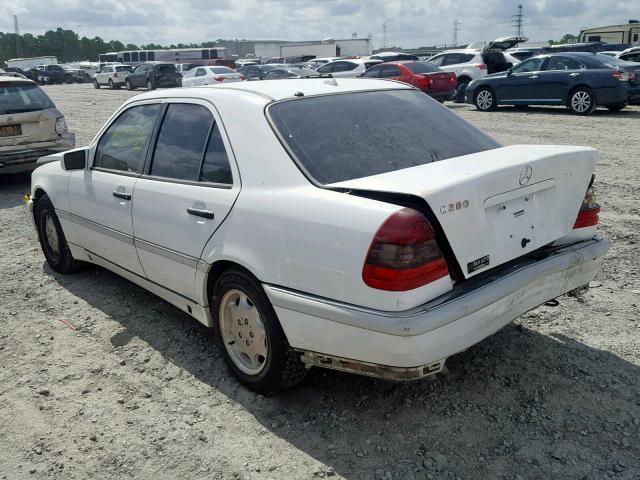 WDBHA29G0YA799410 - 2000 MERCEDES-BENZ C 280 WHITE photo 3