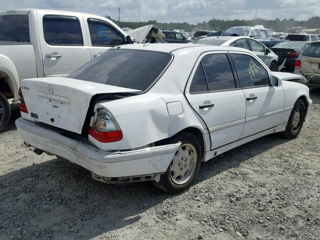 WDBHA29G0YA799410 - 2000 MERCEDES-BENZ C 280 WHITE photo 4