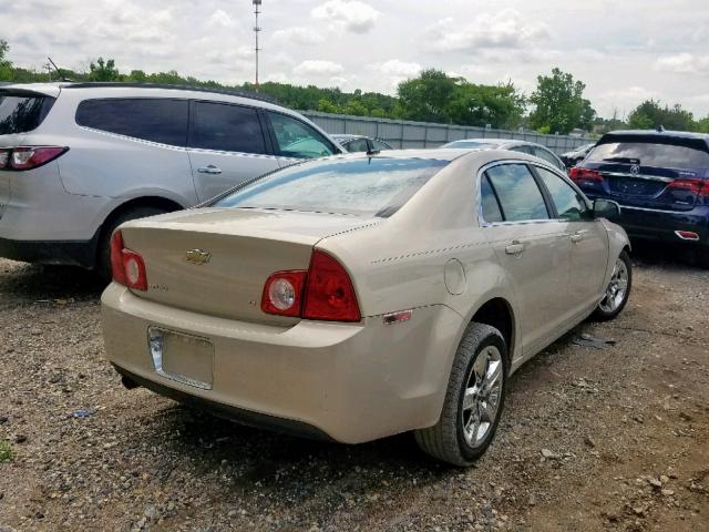 1G1ZH57B094224839 - 2009 CHEVROLET MALIBU 1LT 金色 照片 4