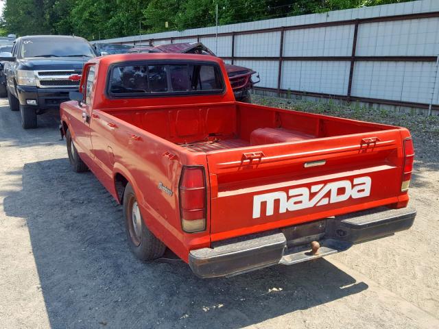 JM2UC2216C0557750 - 1982 MAZDA B2000 LONG RED photo 3