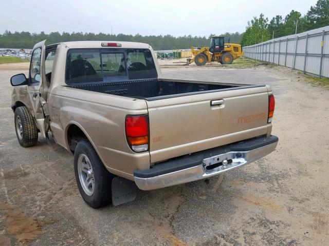 4F4YR12C8YTM26106 - 2000 MAZDA B2500 GOLD photo 3