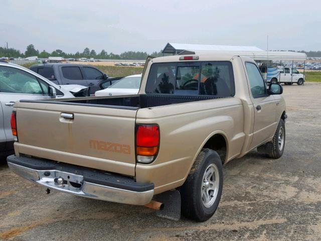 4F4YR12C8YTM26106 - 2000 MAZDA B2500 GOLD photo 4