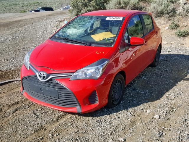 VNKKTUD37GA061742 - 2016 TOYOTA YARIS L RED photo 2