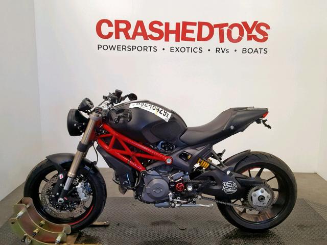 ZDM1RARR1CB047052 - 2012 DUCATI MONSTER 11 BLACK photo 3