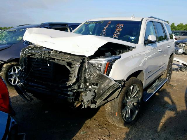 1GKS1CKJ4HR282149 - 2017 GMC YUKON DENA WHITE photo 2