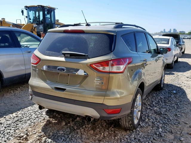 1FMCU9HX3DUD41555 - 2013 FORD ESCAPE SEL BROWN photo 4