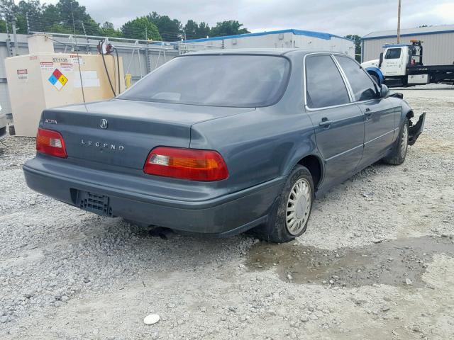 JH4KA7672SC004585 - 1995 ACURA LEGEND LS GRAY photo 4