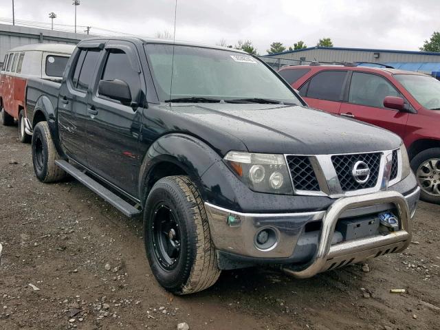 1N6AD07UX5C412186 - 2005 NISSAN FRONTIER C BLACK photo 1