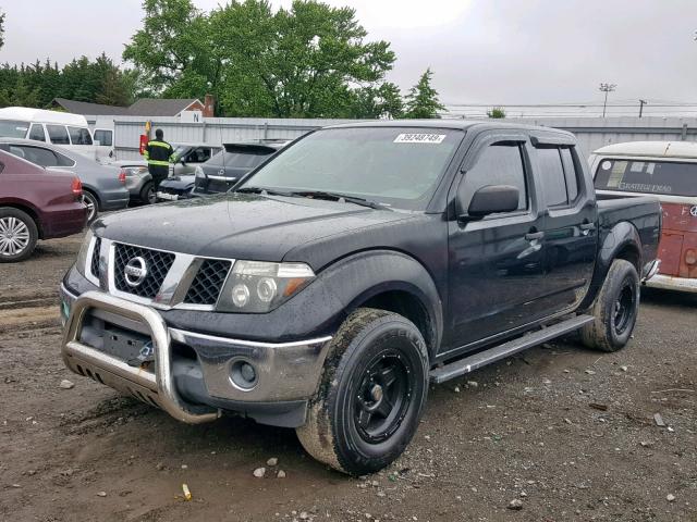 1N6AD07UX5C412186 - 2005 NISSAN FRONTIER C BLACK photo 2