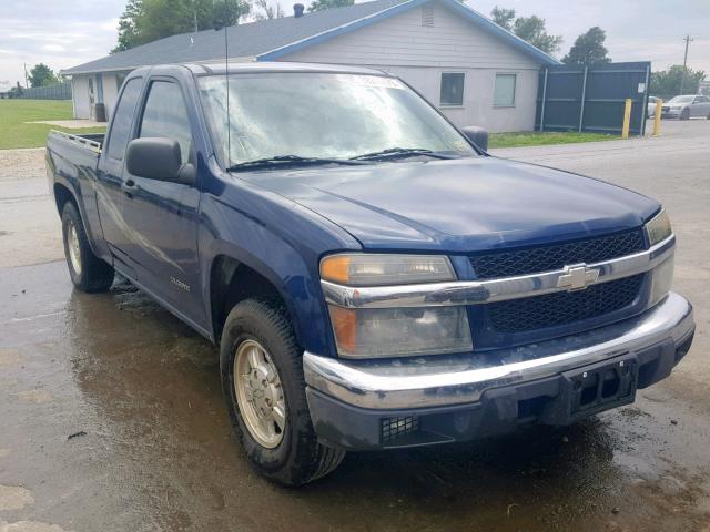 1GCCS196048170113 - 2004 CHEVROLET COLORADO BLUE photo 1