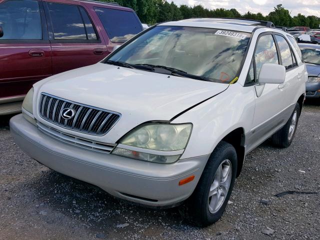 JTJGF10U230151591 - 2003 LEXUS RX 300 WHITE photo 2