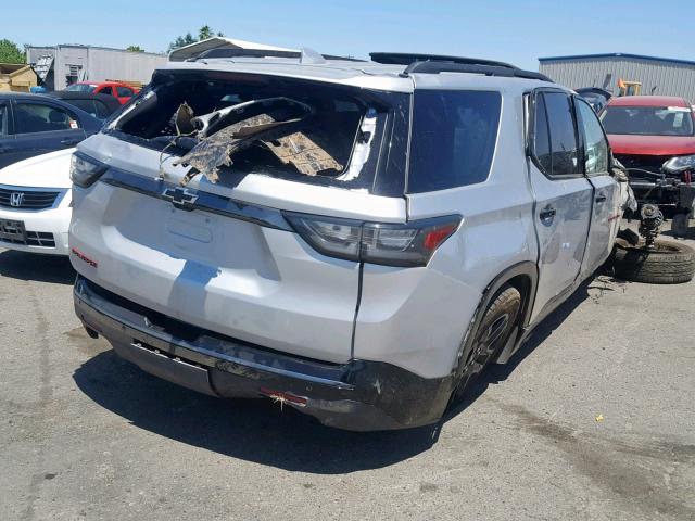 1GNERKKW3JJ131628 - 2018 CHEVROLET TRAVERSE P SILVER photo 4