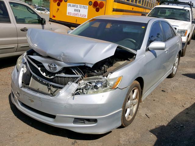 4T1BE46K57U704414 - 2007 TOYOTA CAMRY NEW SILVER photo 2