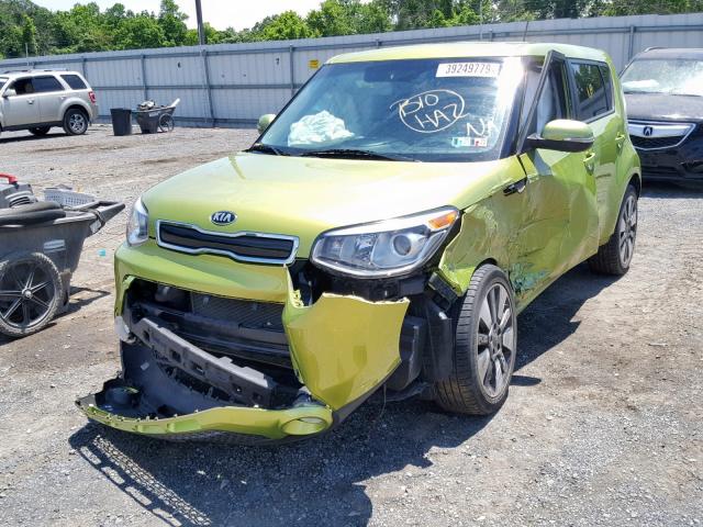 KNDJX3A58E7709866 - 2014 KIA SOUL ! Yaşıl foto 2