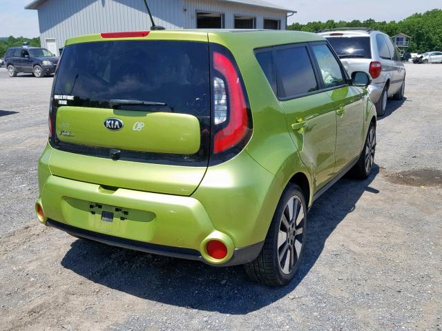KNDJX3A58E7709866 - 2014 KIA SOUL ! Yaşıl foto 4