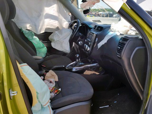 KNDJX3A58E7709866 - 2014 KIA SOUL ! Yaşıl foto 5