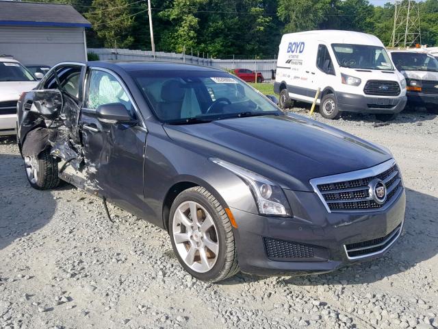 1G6AB5SX0E0143272 - 2014 CADILLAC ATS LUXURY GRAY photo 1