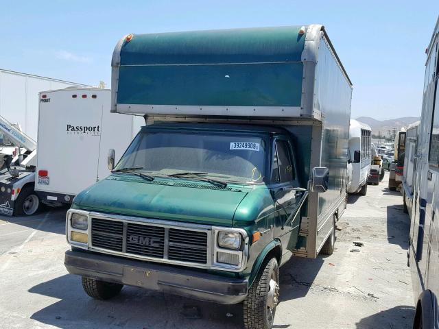 2GDHG31K6L4516737 - 1990 GMC CUTAWAY VA GREEN photo 2