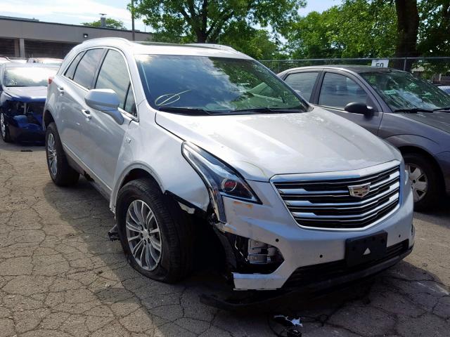 1GYKNDRS1KZ200268 - 2019 CADILLAC XT5 LUXURY SILVER photo 1