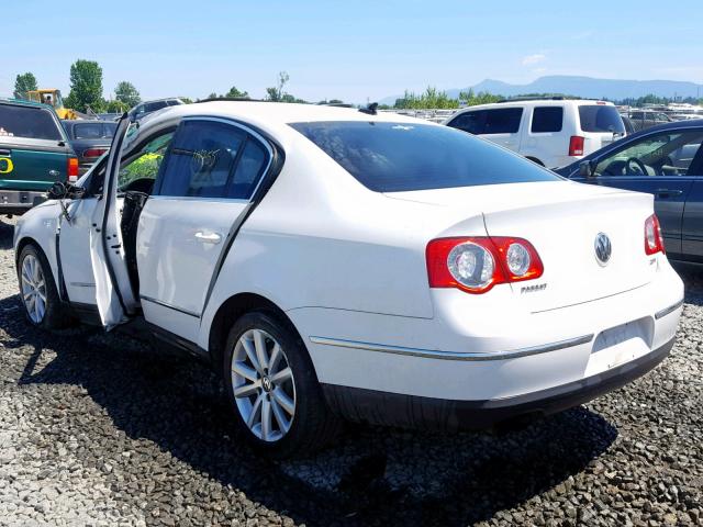 WVWJL7AN8AE062152 - 2010 VOLKSWAGEN PASSAT KOM WHITE photo 3