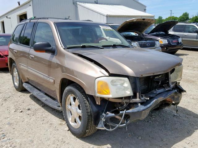 1GKDT13S522395865 - 2002 GMC ENVOY BROWN photo 1