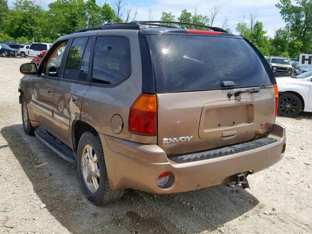 1GKDT13S522395865 - 2002 GMC ENVOY BROWN photo 3