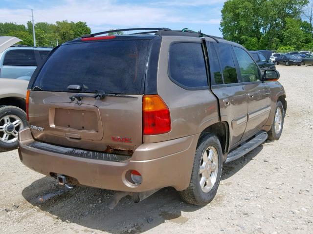 1GKDT13S522395865 - 2002 GMC ENVOY BROWN photo 4